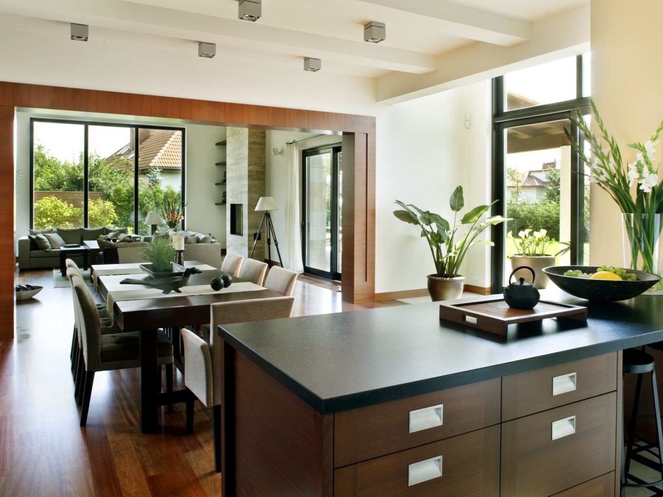 Architektura wnętrz - Projekt ekskluzywnego domu :: JMSA - biuro architektoniczne, architekci Magdalena Ignaczak, Jacek Kunca