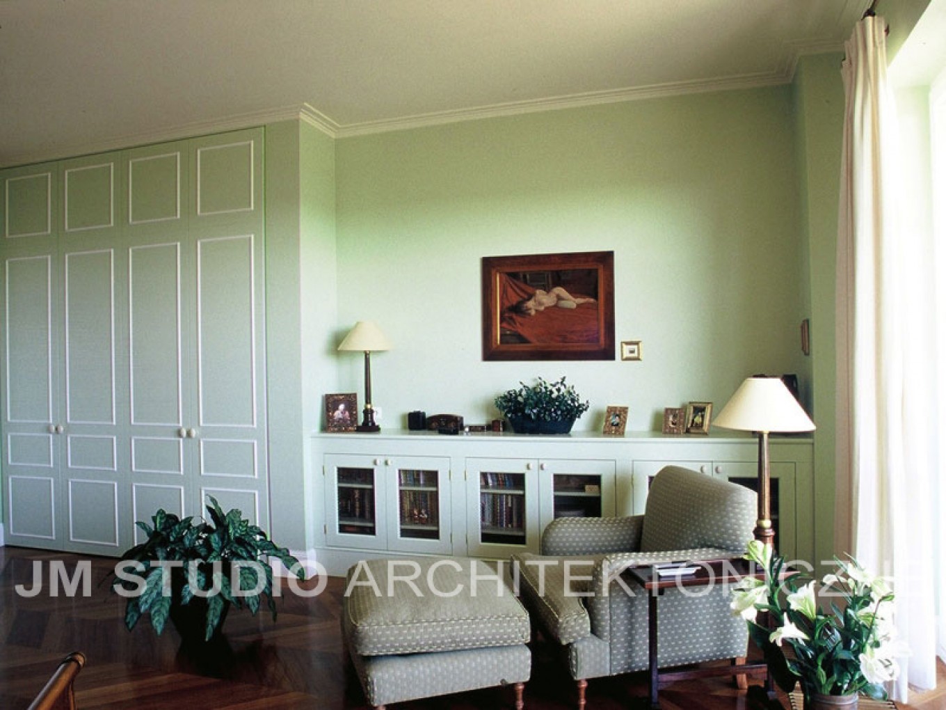 Projekt wnętrza apartamentu w Warszawie :: JMSA - biuro architektoniczne, architekci Magdalena Ignaczak, Jacek Kunca