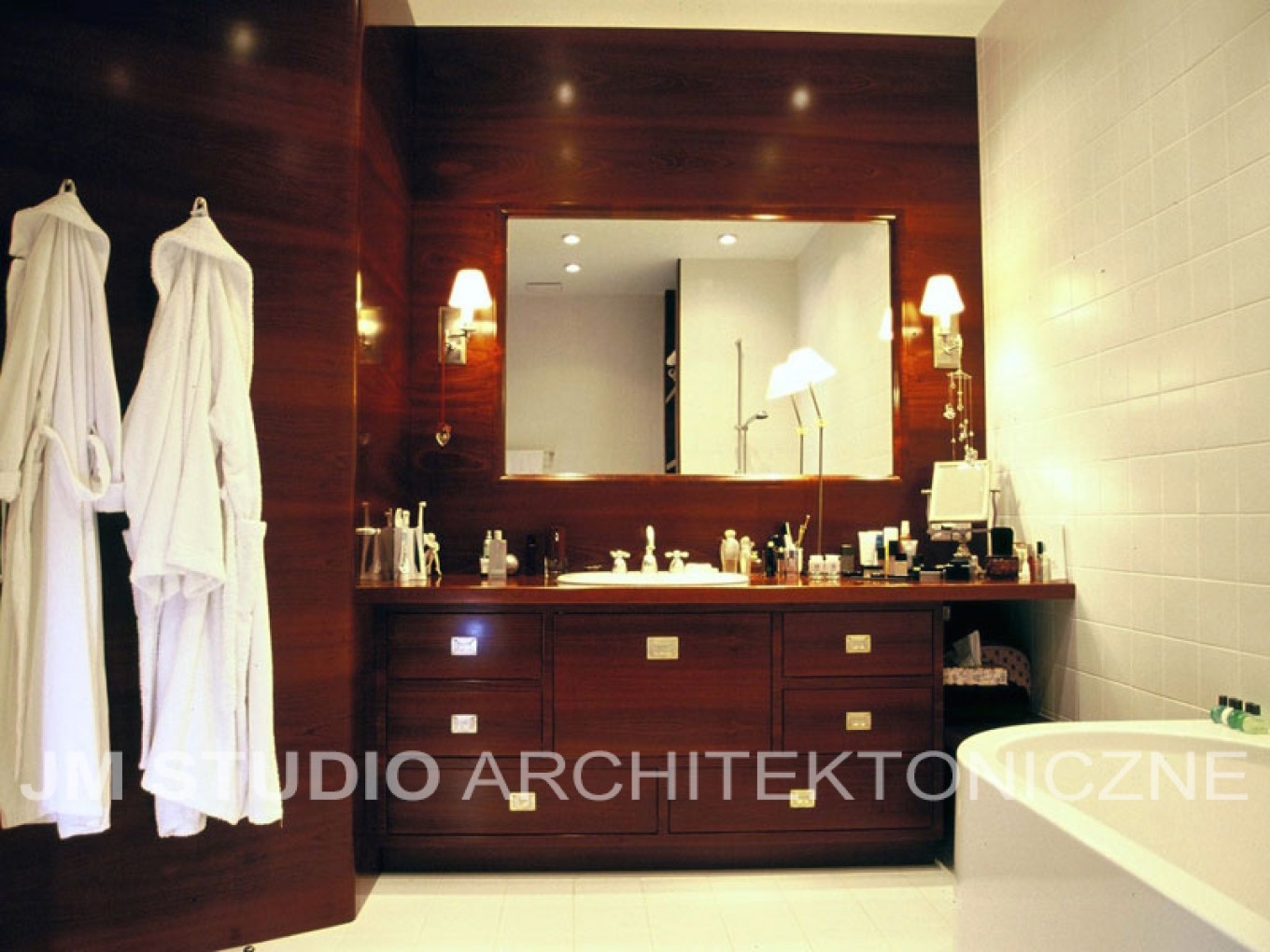 Projekt wnętrza apartamentu w Warszawie :: JMSA - biuro architektoniczne, architekci Magdalena Ignaczak, Jacek Kunca