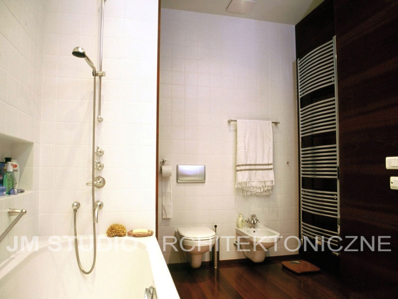 Projekt wnętrza apartamentu w Warszawie :: JMSA - biuro architektoniczne, architekci Magdalena Ignaczak, Jacek Kunca