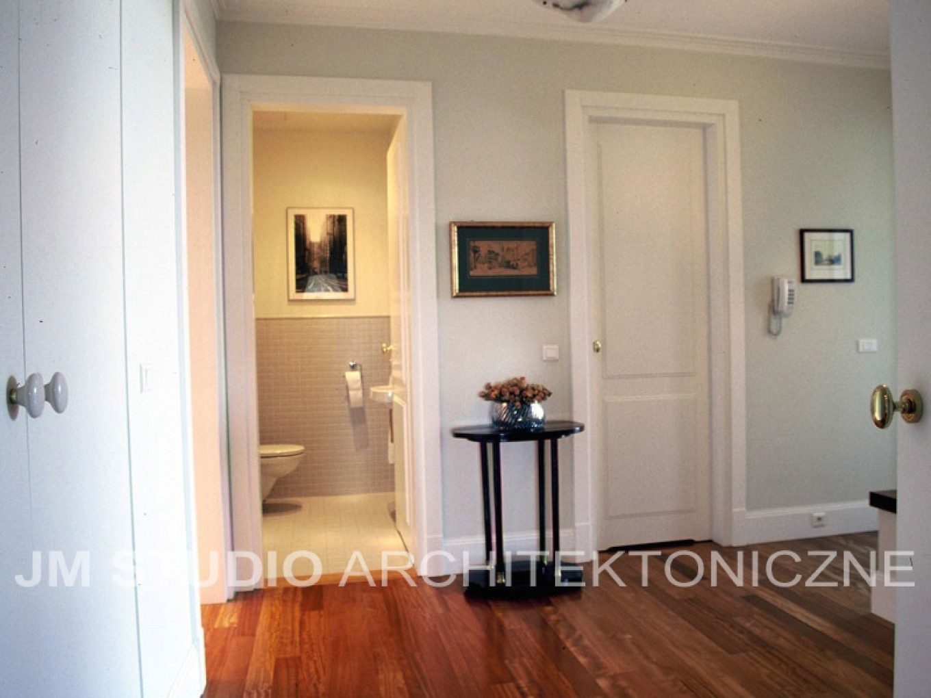 Projekt wnętrza apartamentu w Warszawie :: JMSA - biuro architektoniczne, architekci Magdalena Ignaczak, Jacek Kunca