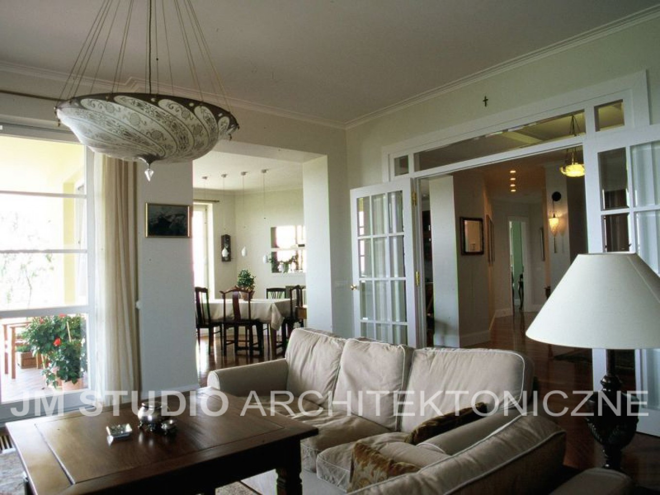 Projekt wnętrza apartamentu w Warszawie :: JMSA - biuro architektoniczne, architekci Magdalena Ignaczak, Jacek Kunca