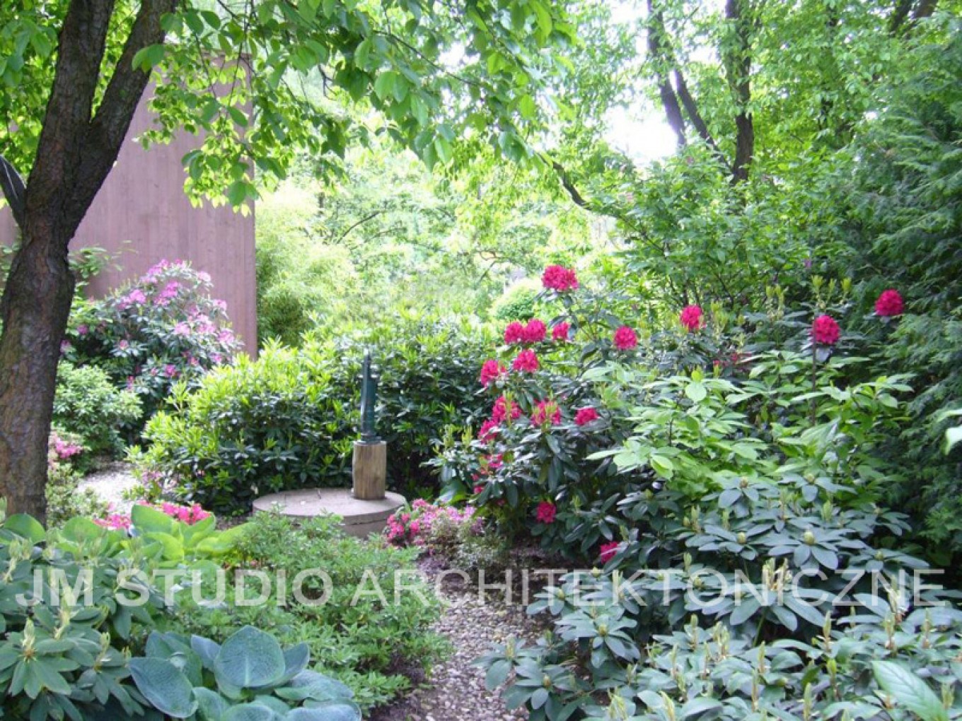 Projekty ogrodów - Ogród japoński :: JMSA - biuro architektoniczne, architekci Magdalena Ignaczak, Jacek Kunca