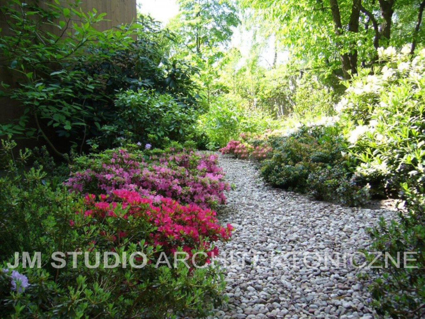 Projekty ogrodów - Ogród japoński :: JMSA - biuro architektoniczne, architekci Magdalena Ignaczak, Jacek Kunca