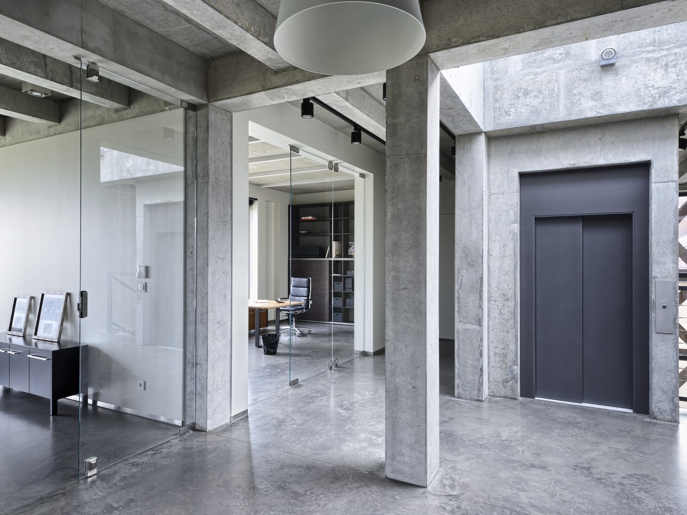 Projekt wnętrza biuro 1000 m2 INTOP OFFICE :: JMSA - biuro architektoniczne, architekci Magdalena Ignaczak, Jacek Kunca
